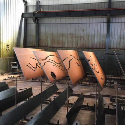 鋼鉄を風化させる庭の装飾のCortenの造る鋼板