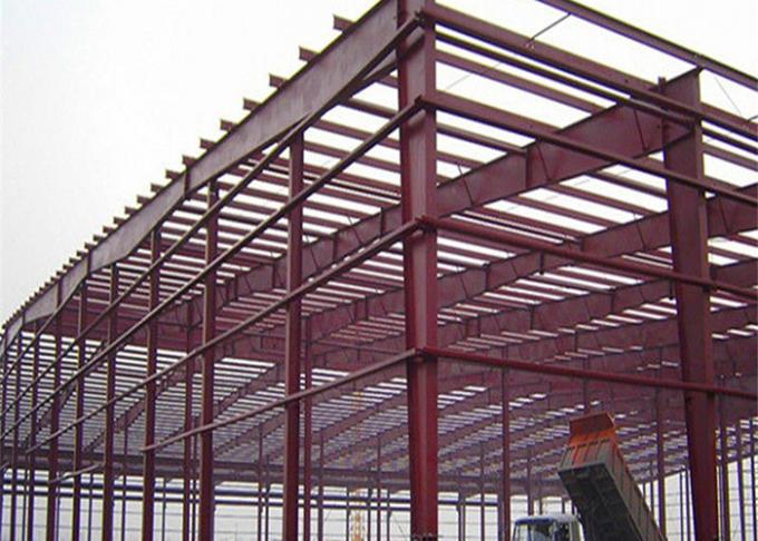 良質Hセクション フレームの倉庫は大きいスパンの鉄骨構造の建物を組立て式に作った